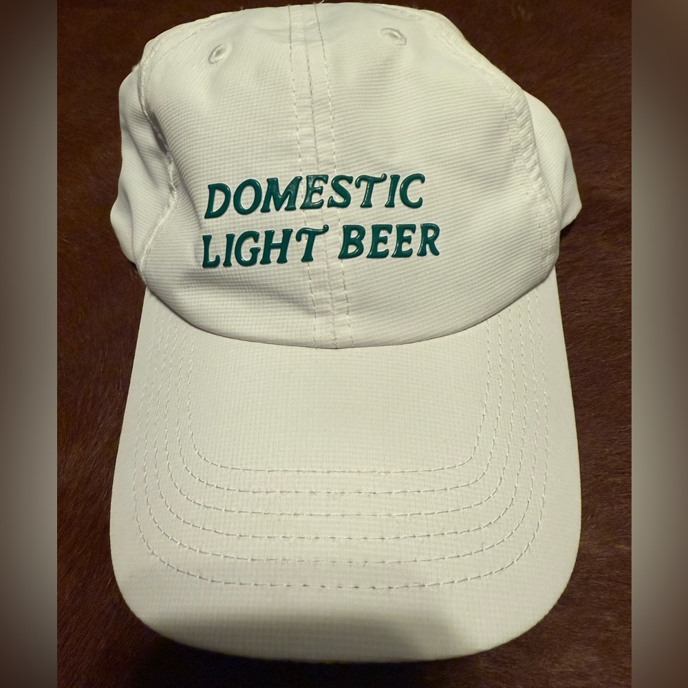 Masters Theme Drink Menu Hat Domestic Light Beer